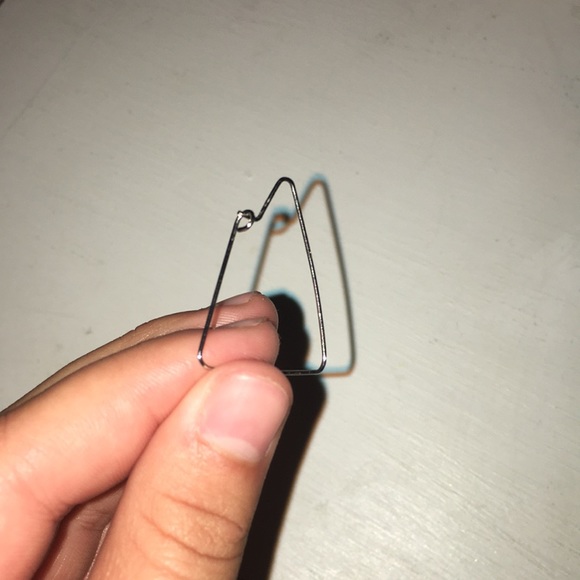Triangle Earrings - Picture 3 of 3